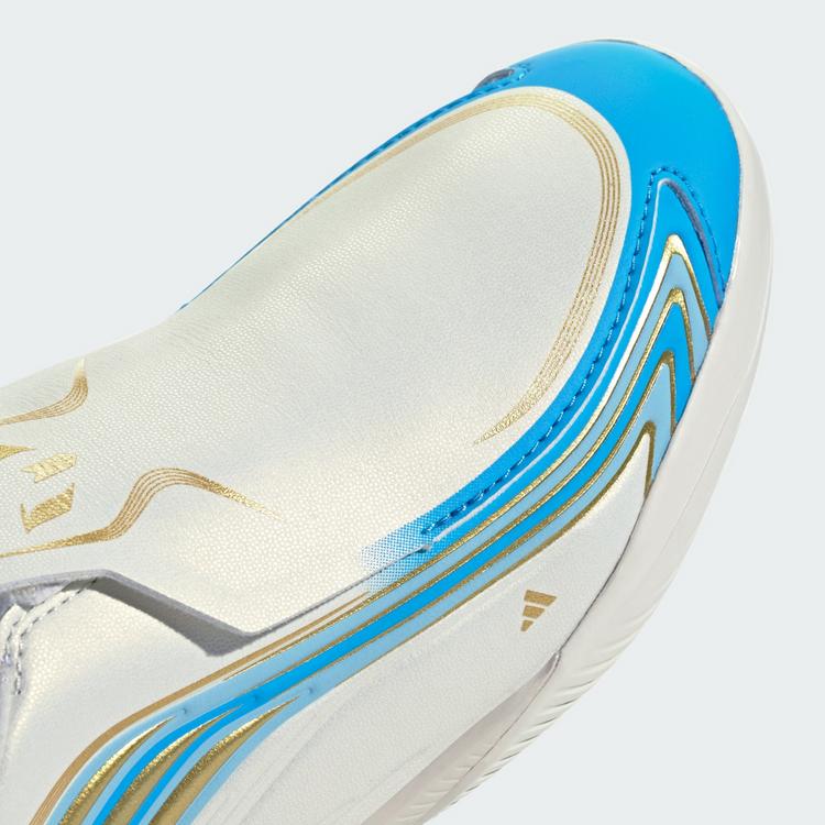 adidas adidas F50 MESSI LEAGUE Kids Fu&szlig;ballschuh, Fu&szlig;ballschuhe Kinder - Ivory / Semi Blue Burst / Icey Blue - 6 | SportScheck