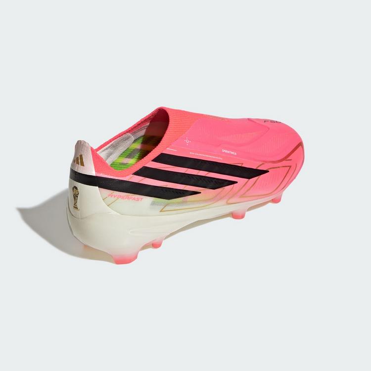 adidas adidas F50 HYPERFAST ELITE Kids FG Fu&szlig;ballschuhe Kinder - Solar Turbo / Core Black / Gold Metallic - 3 | SportScheck