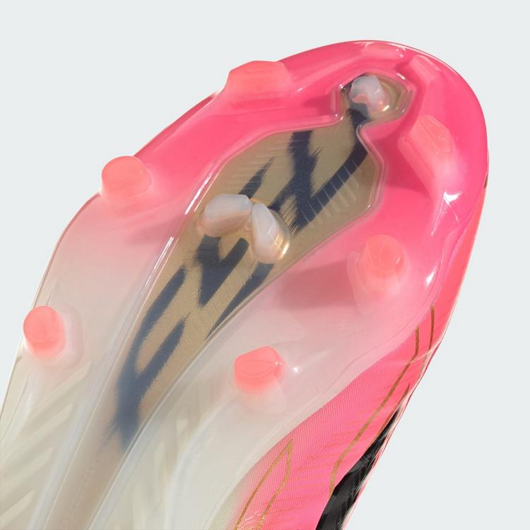 adidas adidas F50 HYPERFAST ELITE Kids FG Fu&szlig;ballschuhe Kinder - Solar Turbo / Core Black / Gold Metallic - 6 | SportScheck