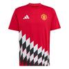 adidas Manchester United Stadium Grafik T-Shirt T-Shirt Herren - Mufc Red