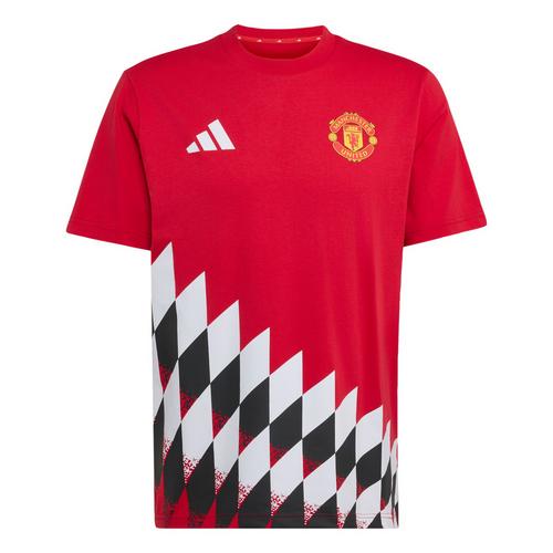 adidas Manchester United Stadium Grafik T-Shirt T-Shirt Herren