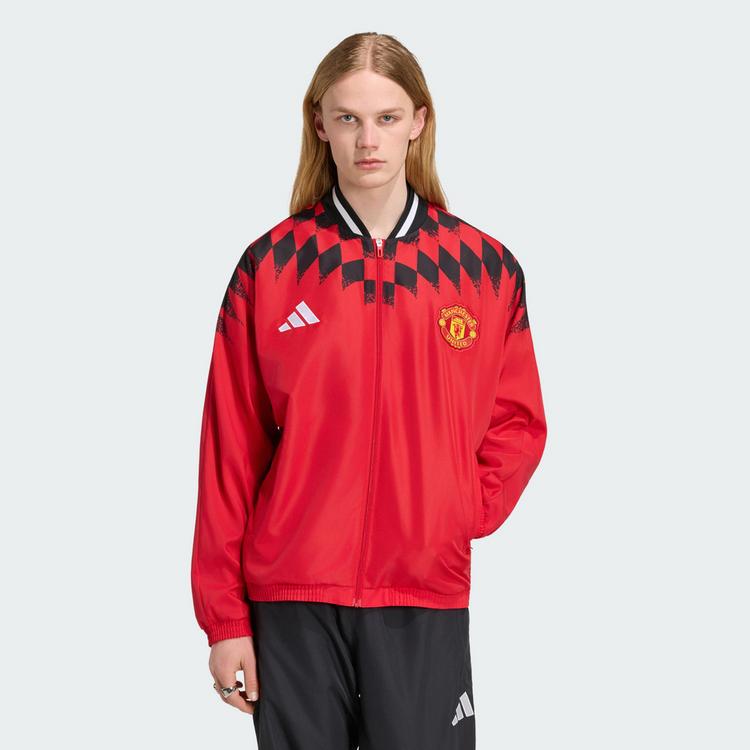 adidas adidas Manchester United Stadium Trainingsjacke Trainingsjacke Herren - Mufc Red - 0 | SportScheck
