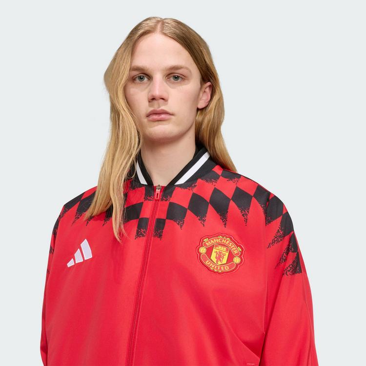 adidas adidas Manchester United Stadium Trainingsjacke Trainingsjacke Herren - Mufc Red - 0 | SportScheck
