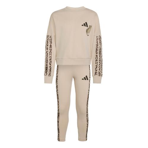 adidas SET, LEGGINGS, ANIMALPRINT Trainingsanzug Kinder