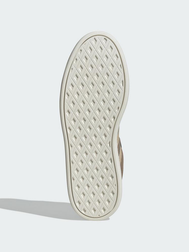 adidas adidas BREAKNET SLEEK SCHUH Sneaker Damen - Khaki Six / Gold Rw / Off White - 2 | SportScheck