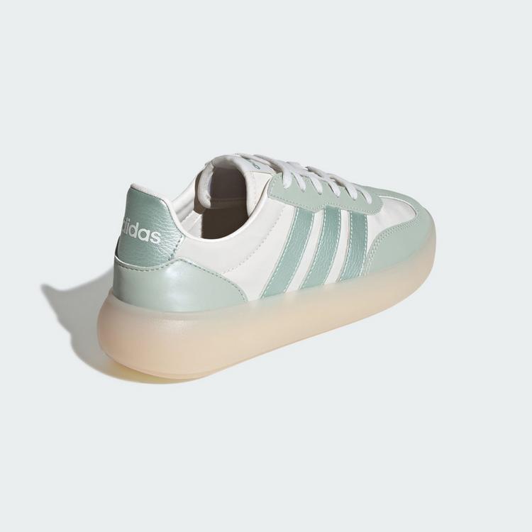 adidas adidas BARREDA DECODE SCHUH Sneaker Damen - Core White / Linen Green Met. / Core White - 4 | SportScheck