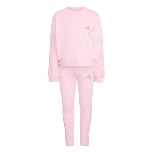 adidas SET, LEGGINGS, ANIMALPRINT Trainingsanzug Kinder