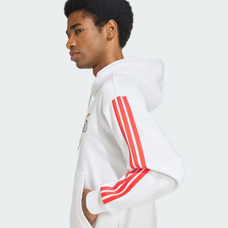 adidas adidas Benfica Lissabon DNA Hoodie Hoodie Herren - White - 0 | SportScheck