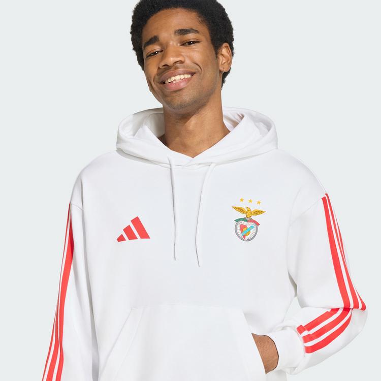 adidas adidas Benfica Lissabon DNA Hoodie Hoodie Herren - White - 1 | SportScheck