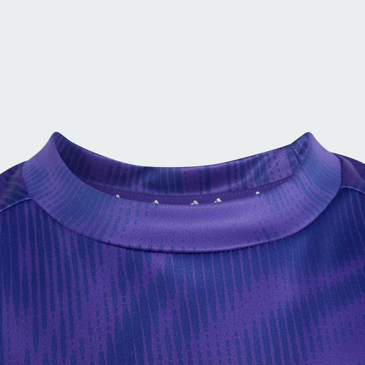 adidas adidas SPORT ICONS ALLOVER GRAFIK T-SHIRT T-Shirt Kinder - Pure Purple / Dark Blue / Solar Purple - 1 | SportScheck