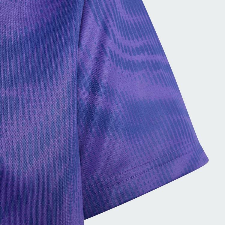 adidas adidas SPORT ICONS ALLOVER GRAFIK T-SHIRT T-Shirt Kinder - Pure Purple / Dark Blue / Solar Purple - 2 | SportScheck