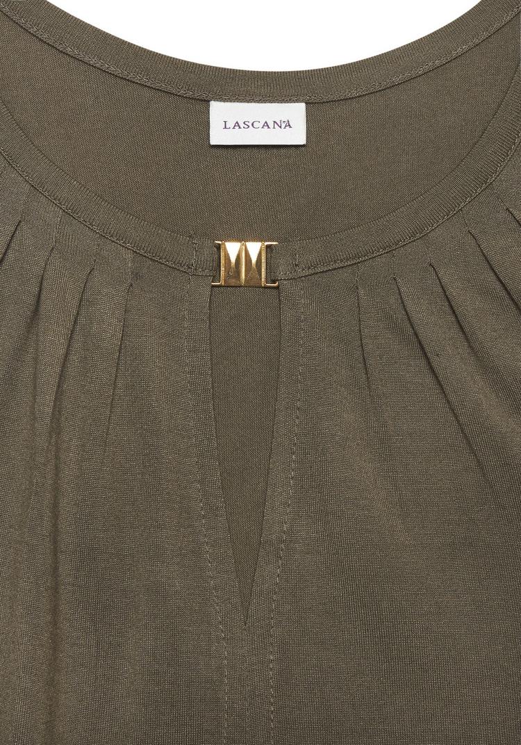 Lascana Lascana Tanktop Tanktop Damen - taupe - 0 | SportScheck