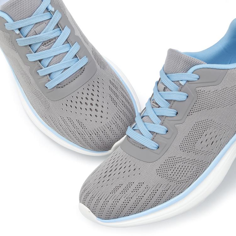 Lascana Lascana Sneaker Sneaker Damen - grau/hellblau - 0 | SportScheck
