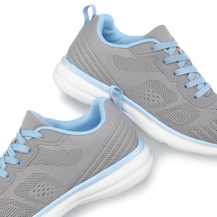 Lascana Lascana Sneaker Sneaker Damen - grau/hellblau - 1 | SportScheck