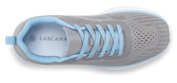 Lascana Lascana Sneaker Sneaker Damen - grau/hellblau - 2 | SportScheck
