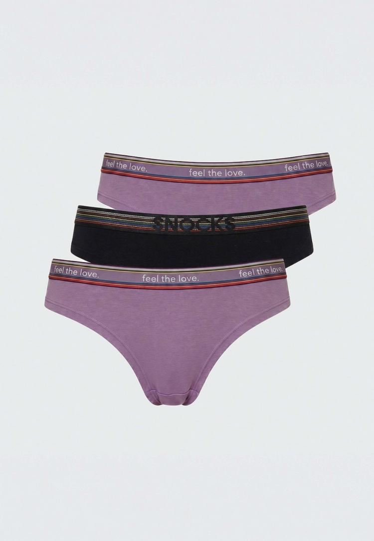 Snocks Snocks Brazilian Slips Unterhose Damen - Mix (Pride) - 0 | SportScheck