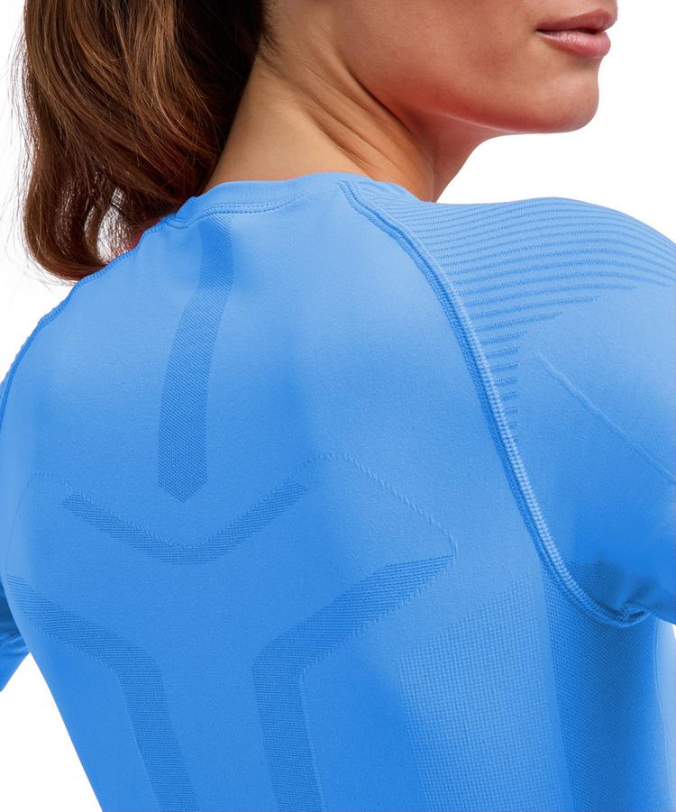 Falke Falke Warm Series Shortsleeved Shirt Funktionsshirt Damen - blue note (6545) - 3 | SportScheck