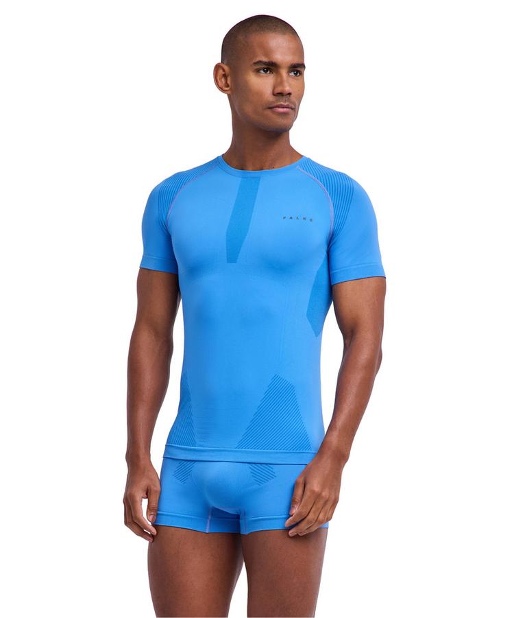 Falke Falke Warm Series Shortsleeved Shirt Funktionsshirt Herren - blue note (6545) - 0 | SportScheck