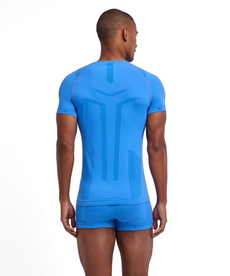 Falke Falke Warm Series Shortsleeved Shirt Funktionsshirt Herren - blue note (6545) - 0 | SportScheck