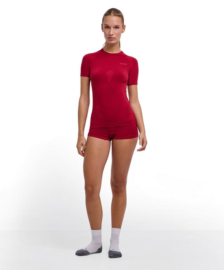Falke Falke Warm Series Shortsleeved Shirt Funktionsshirt Damen - ruby (8830) - 1 | SportScheck