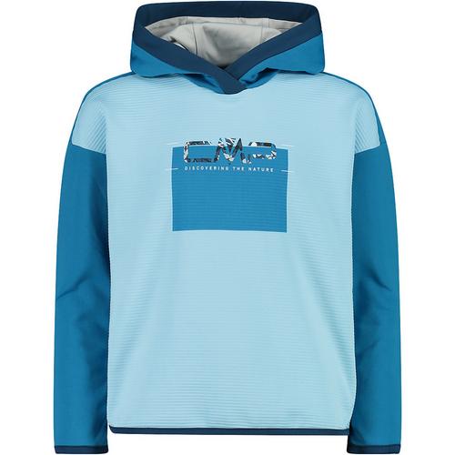 CMP SWEAT FIX HOOD STRIPES STRETCH PERFORM Langarmshirt Kinder
