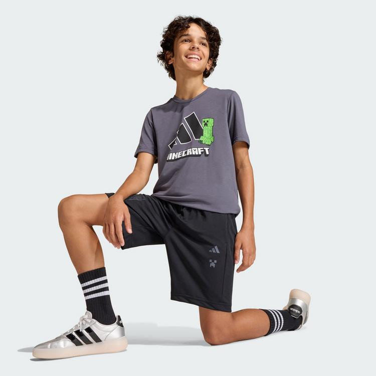 adidas adidas ADIDAS MINECRAFT TRAININGSSHORTS Funktionsshorts Kinder - Black - 0 | SportScheck