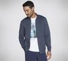 Skechers THE HOODLESS HOODIE GOWALK JACKET Hoodie Herren - Dunkelblau