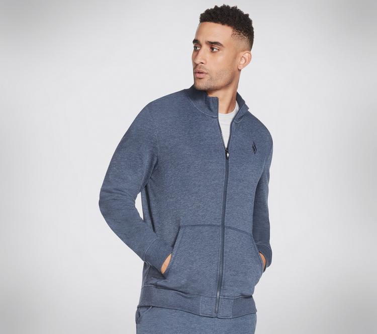 Skechers Skechers THE HOODLESS HOODIE GOWALK JACKET Hoodie Herren - Dunkelblau - 0 | SportScheck