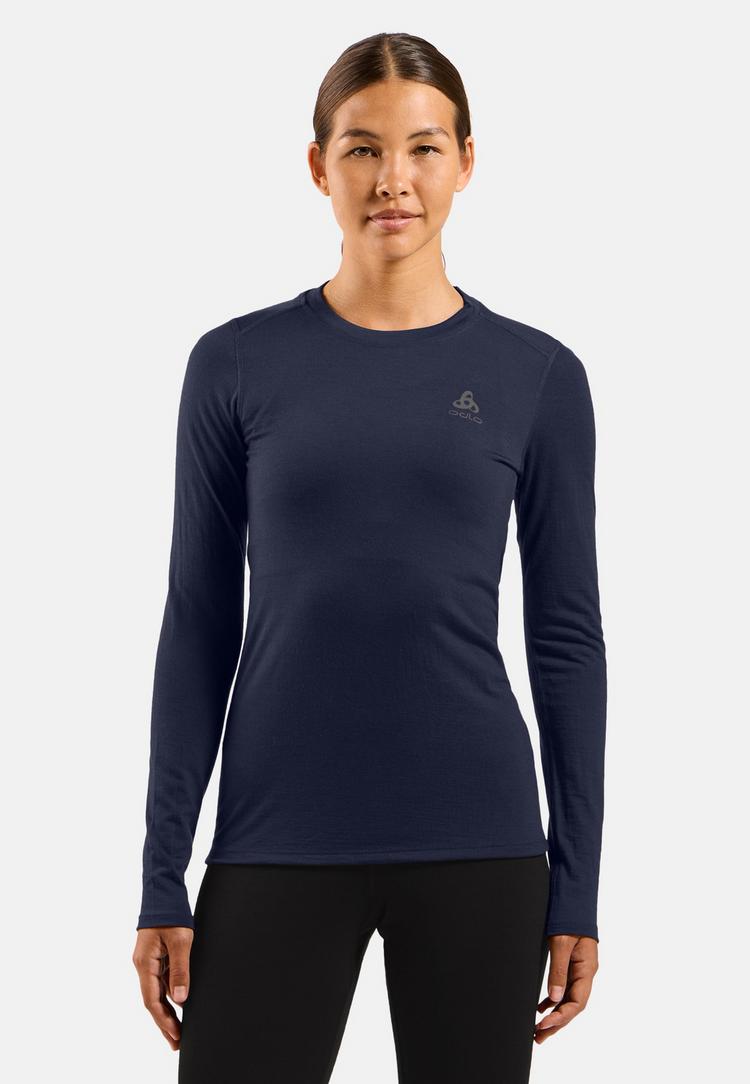 Odlo Odlo Natural Merino 160 Langarmshirt Funktionsshirt Damen - eclipse(21120) - 0 | SportScheck
