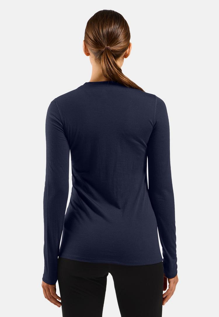 Odlo Odlo Natural Merino 160 Langarmshirt Funktionsshirt Damen - eclipse(21120) - 1 | SportScheck