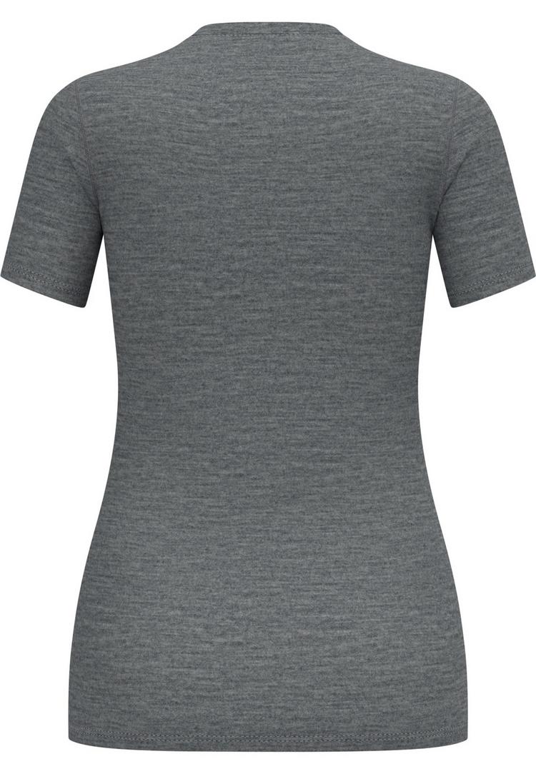 Odlo Odlo Merino 160 Base Layer T-Shirt Funktionsshirt Damen - odlo steel grey melange(10183) - 0 | SportScheck