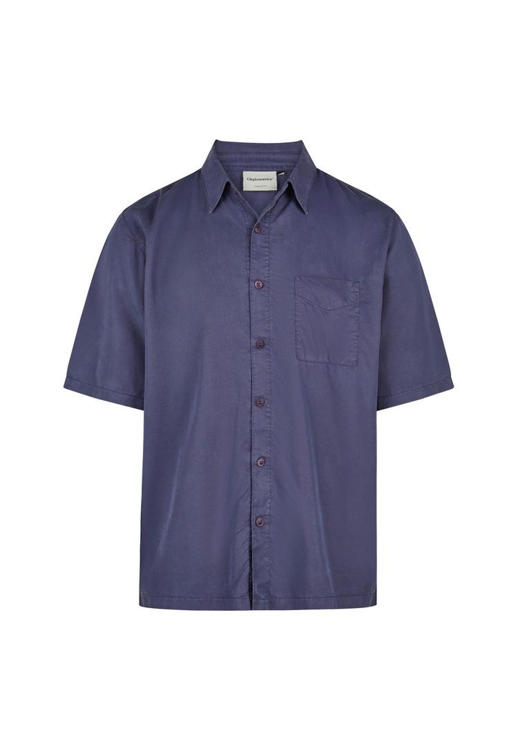 Cleptomanicx Cleptomanicx Easy Kurzarmhemd Herren - Nightshadow Blue - 0 | SportScheck
