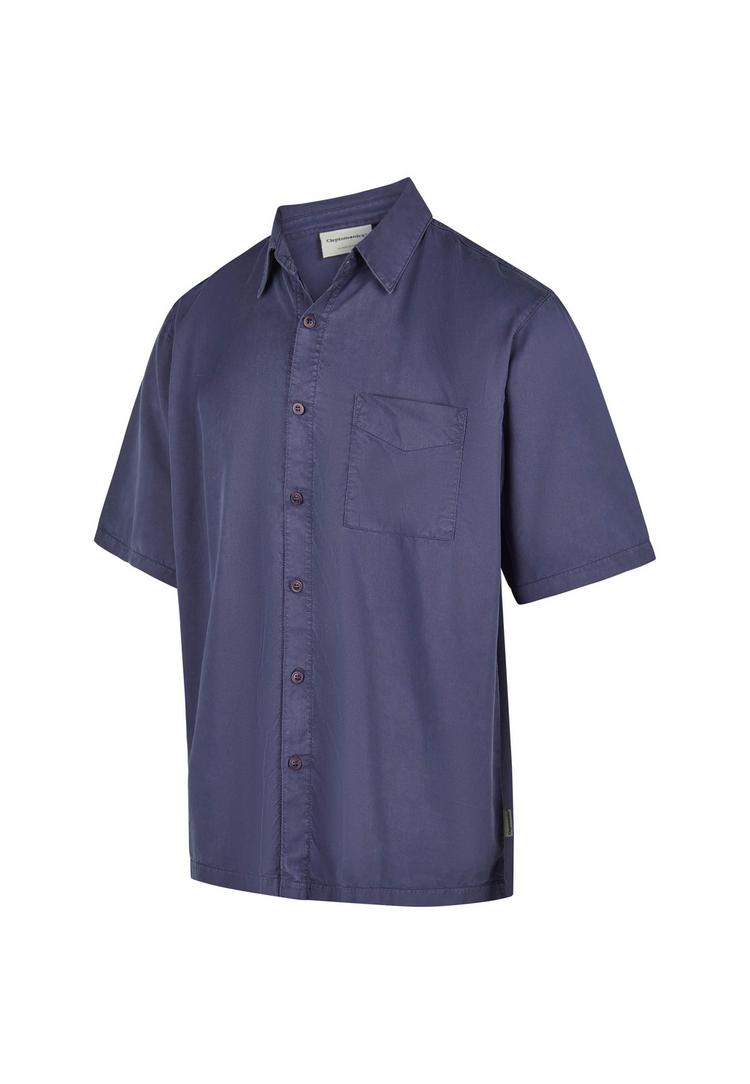 Cleptomanicx Cleptomanicx Easy Kurzarmhemd Herren - Nightshadow Blue - 0 | SportScheck