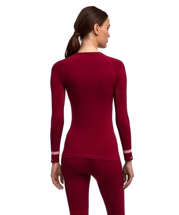 Falke Falke Baselayer- Warm Series Funktionsshirt Damen - merlot (8117) - 0 | SportScheck