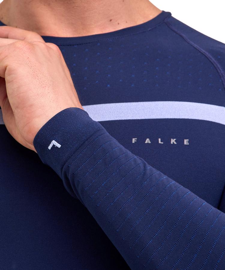 Falke Falke Longlseeved Shirt Trend Funktionsshirt Herren - space blue (6116) - 2 | SportScheck