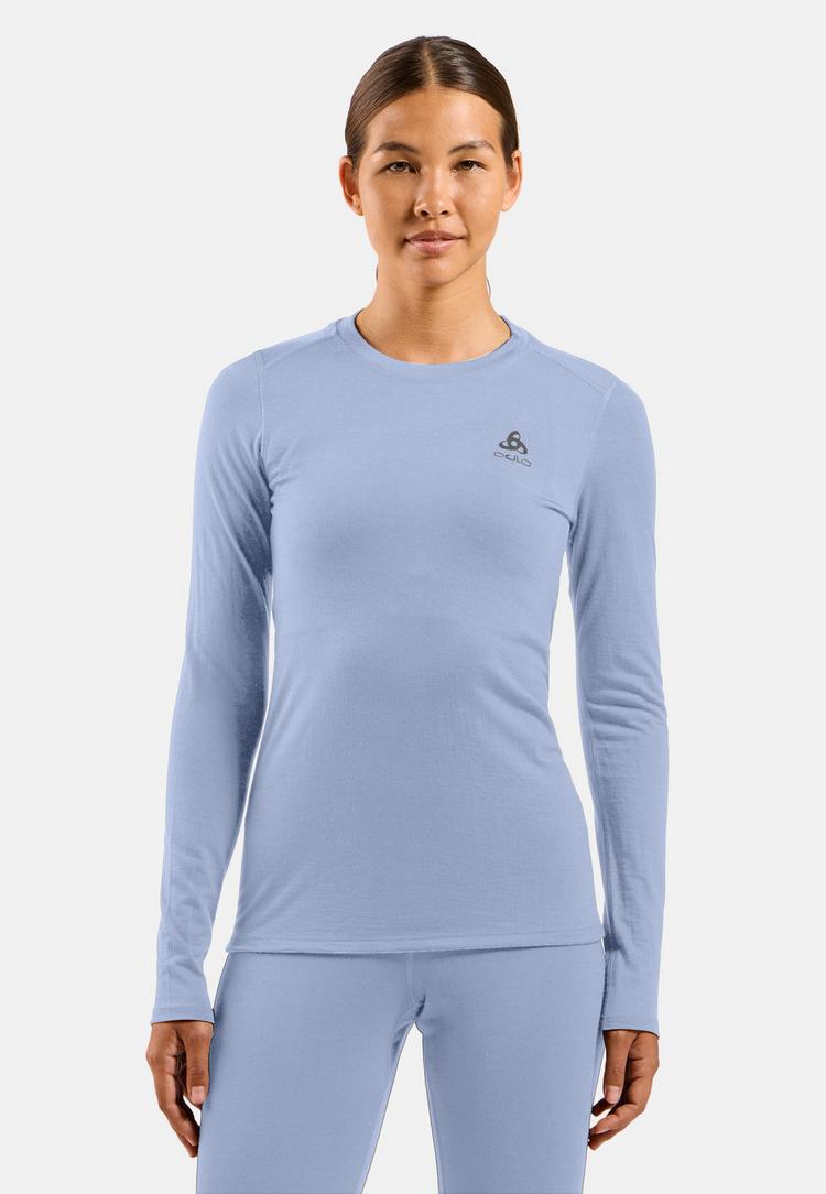 Odlo Odlo Natural Merino 160 Langarmshirt Funktionsshirt Damen - Blue heron(21073) - 0 | SportScheck