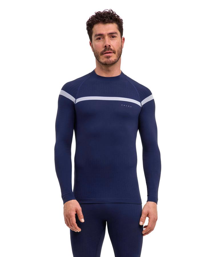Falke Falke Longsleeve Shirt Turtlen Trend Funktionsshirt Herren - space blue (6116) - 0 | SportScheck