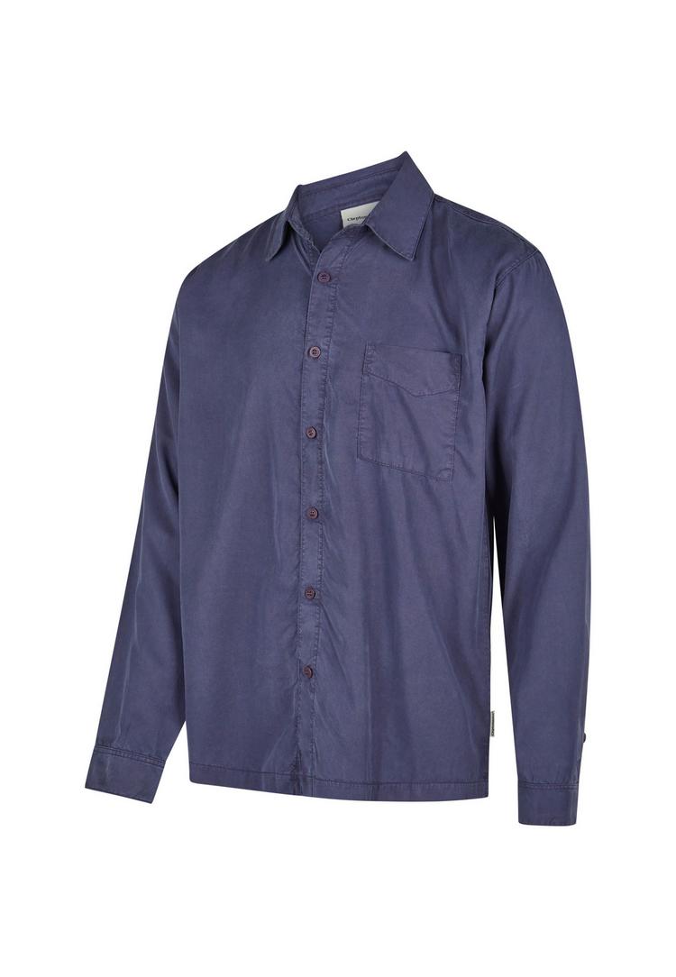 Cleptomanicx Cleptomanicx Easy Langarmhemd Herren - Nightshadow Blue - 0 | SportScheck
