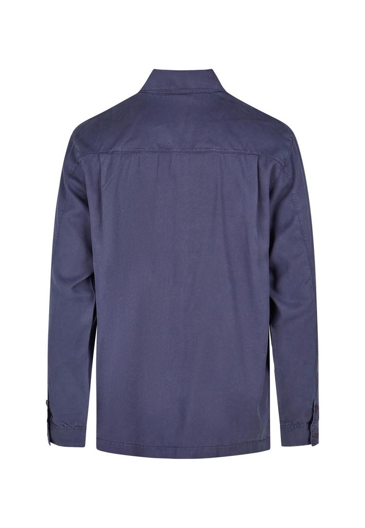 Cleptomanicx Cleptomanicx Easy Langarmhemd Herren - Nightshadow Blue - 1 | SportScheck