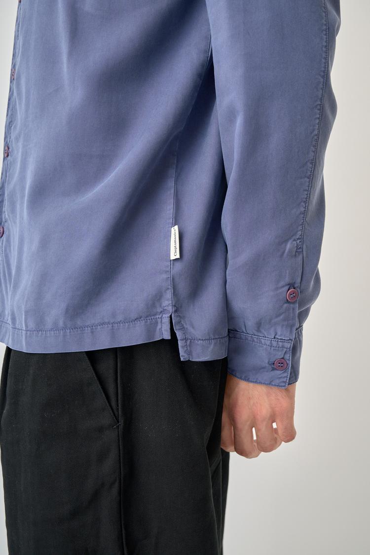 Cleptomanicx Cleptomanicx Easy Langarmhemd Herren - Nightshadow Blue - 2 | SportScheck