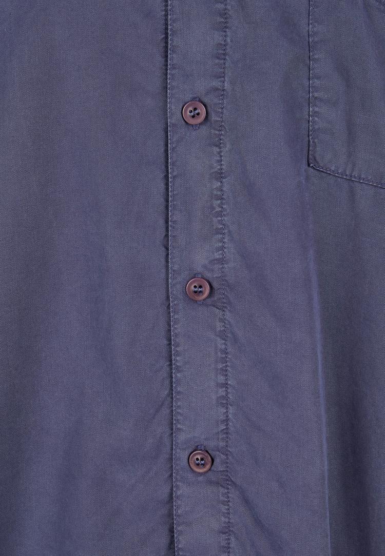 Cleptomanicx Cleptomanicx Easy Langarmhemd Herren - Nightshadow Blue - 3 | SportScheck