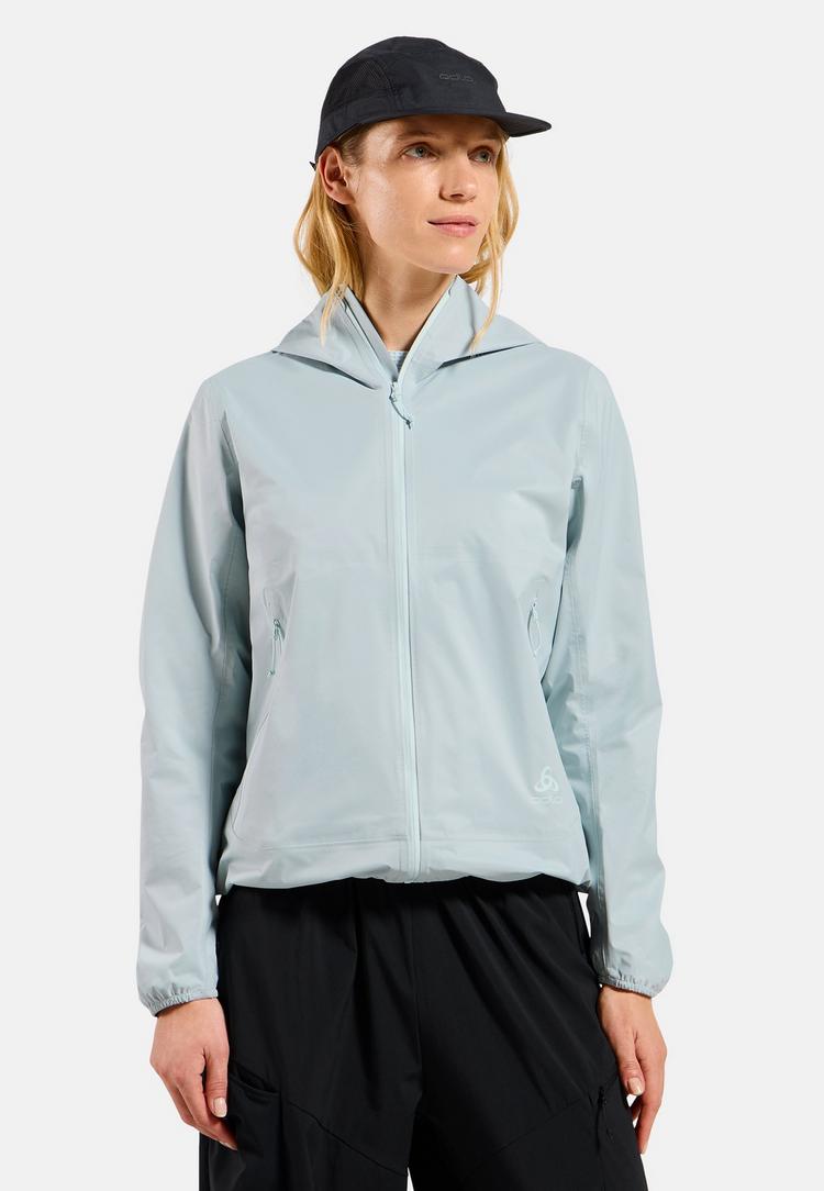 Odlo Odlo Wasserdichte Essentials 2.5L Jacke Hardshelljacke Damen - baby blue(20386) - 0 | SportScheck