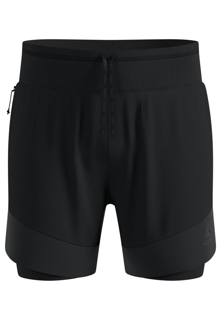 Odlo Odlo X-Alp 6 Inch 2-in-1-Trailrun-Shorts 2.1 Laufshorts Herren - black(15000) - 0 | SportScheck