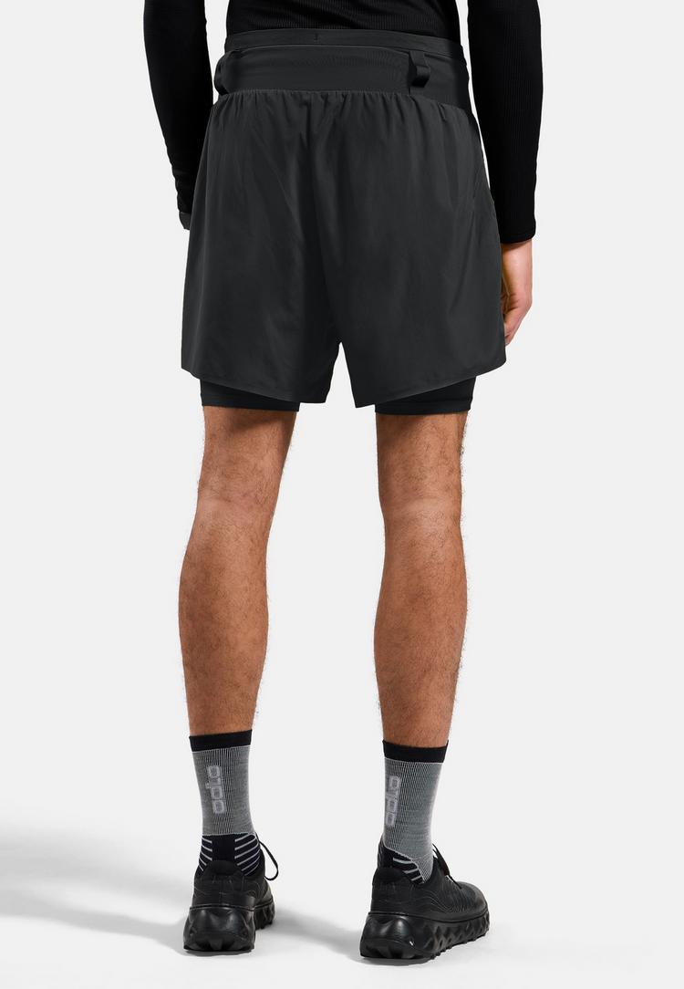 Odlo Odlo X-Alp 6 Inch 2-in-1-Trailrun-Shorts 2.1 Laufshorts Herren - black(15000) - 1 | SportScheck