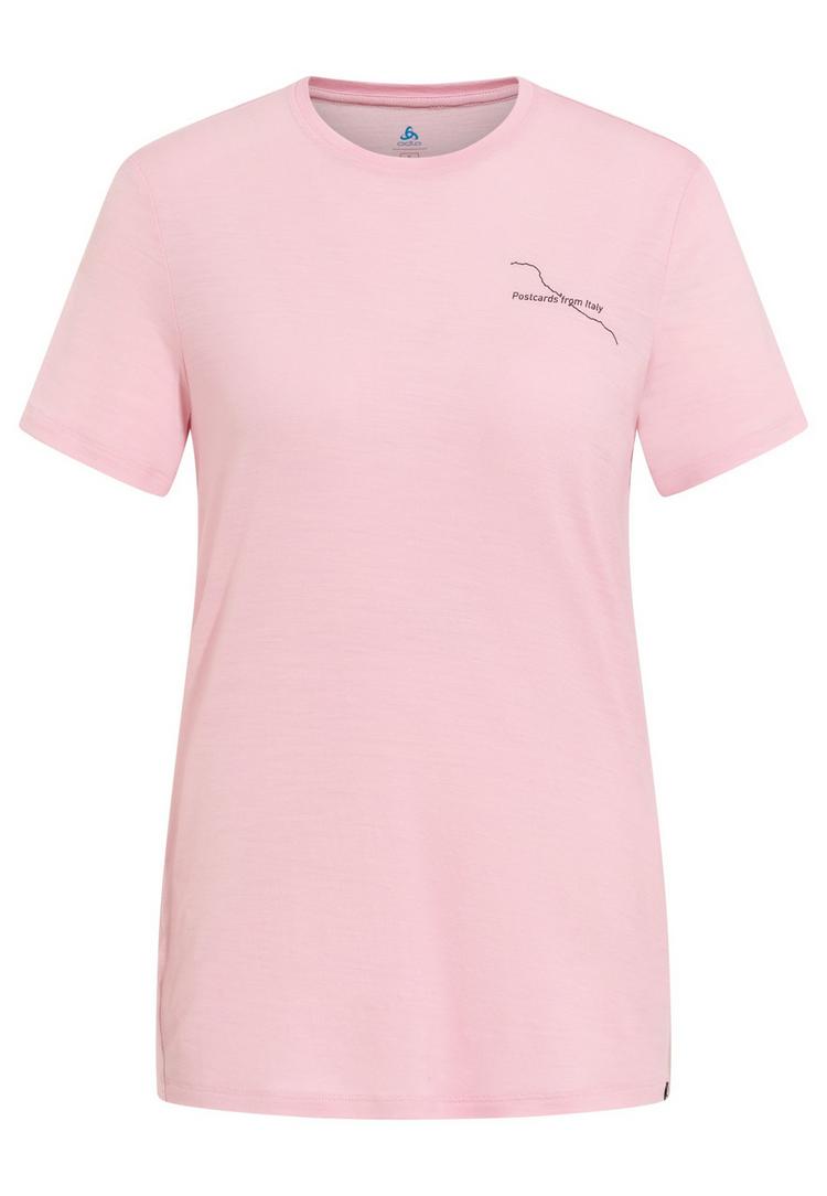 Odlo Odlo Cubic Light T‑Shirt Funktionsshirt Damen - hyper pink melange(30324) - 0 | SportScheck