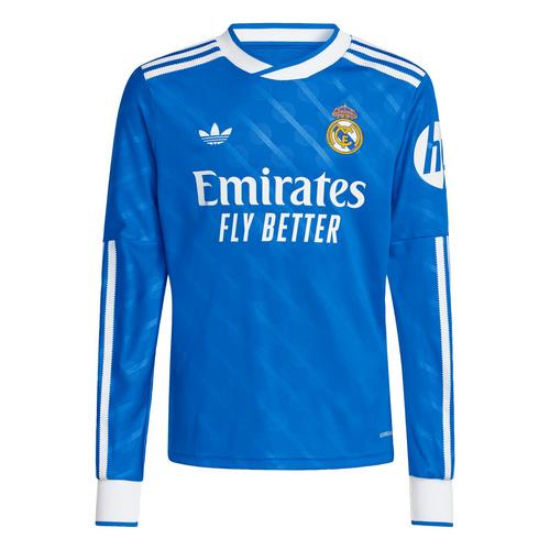 adidas Real Madrid 25/26 Long Sleeve Kids Trikot Kinder