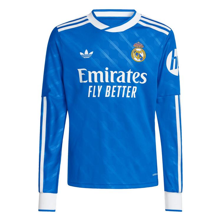 adidas adidas Real Madrid 25/26 Long Sleeve Kids Trikot Kinder - Blue Bird - 0 | SportScheck