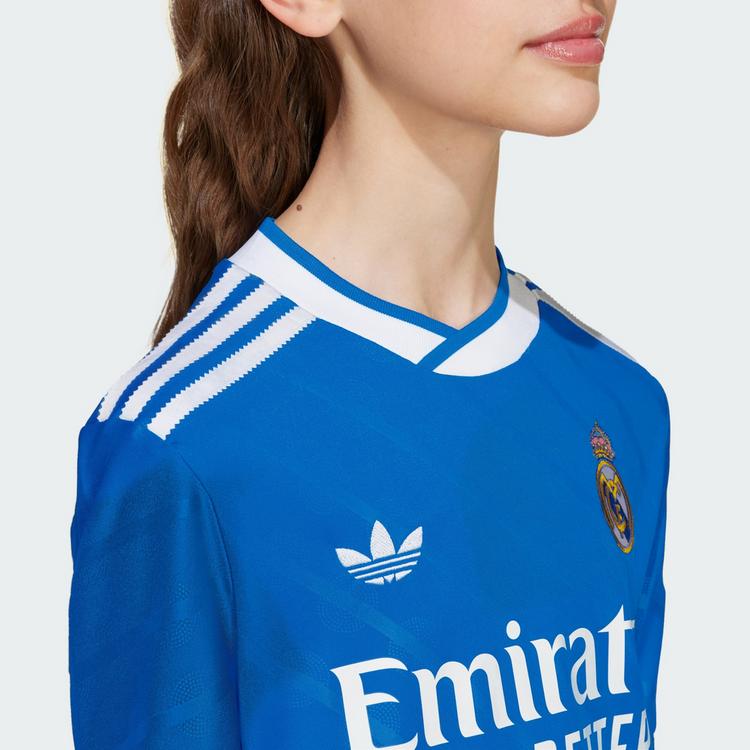adidas adidas Real Madrid 25/26 Long Sleeve Kids Trikot Kinder - Blue Bird - 1 | SportScheck