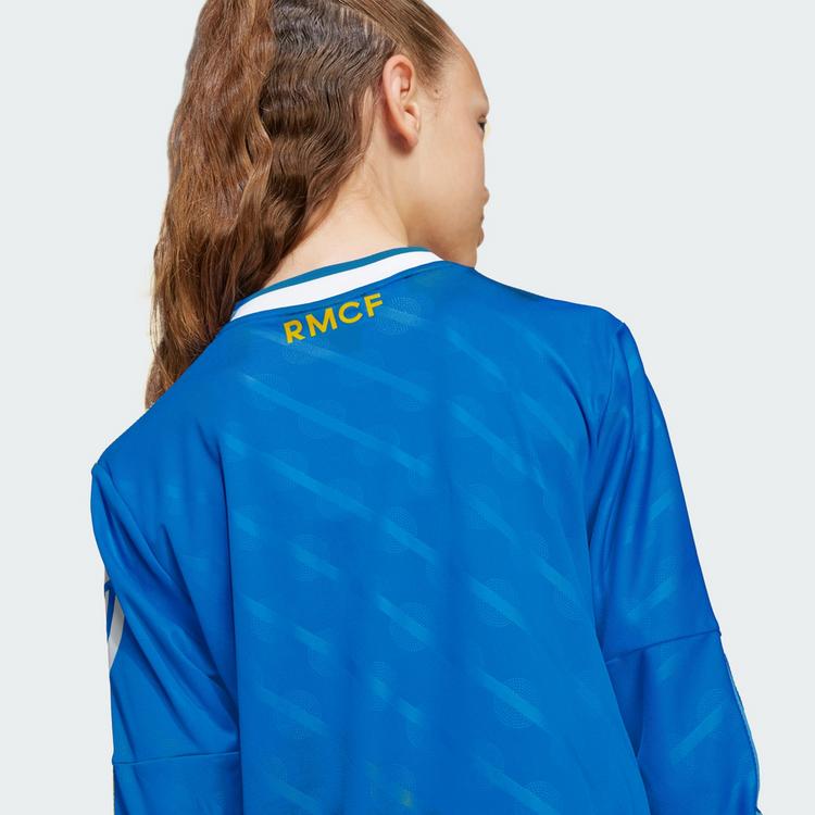 adidas adidas Real Madrid 25/26 Long Sleeve Kids Trikot Kinder - Blue Bird - 2 | SportScheck