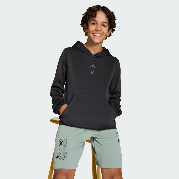 adidas adidas adidas Minecraft Training Hoodie Hoodie Kinder - Black - 0 | SportScheck